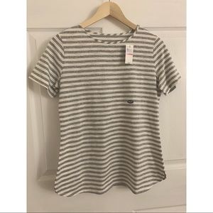 🆕Van Heusen striped T-shirt/tunic crew neck short sleeve Women